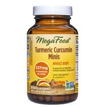 메가푸드 터메릭 커큐민 미니 237mg 홀 바디 타블렛, 120개입, 1개