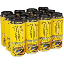 Monster 에너지 드링크 vr46 더 닥터 355ml x12캔