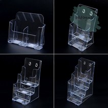 올몰 A6 카달로그 꽂이 잡지거치대 책진열대 엽서진열대, 3단