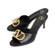 [명품]V 로고 시그니처 여자 슬리퍼 1W2S0EL1DSH 0NO 1W2S0EL1 DSH 0NO