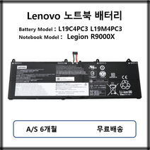 L19C4PC3 L19M4PC3 정품 레노버 노트북 배터리 Legion R9000X