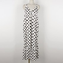 퍼니걸스 9177 도트 프릴 뷔스티에 원피스 여성의류