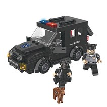 [국내당일발송] [아토블럭] L사호환블럭-S.W.A.T-기동차(6504)