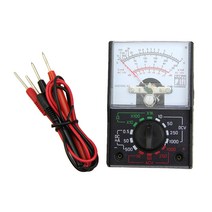미니 MF-110A 전기 AC/DC OHM 볼트 미터 전류계 멀티 미터 미터 멀티 테스터, 검은색