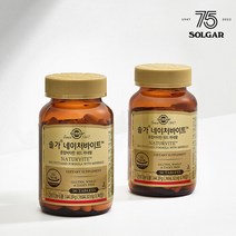 [솔가] 네이처바이트 종합비타민 (90정) X 2병, 단일속성