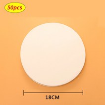 데크오븐 가정용 업소용 베이킹 제빵 카페 디저트 피자 화덕 전기 오븐특수 종이 에어 프라이어 베이킹 오, 04 50pcs White B