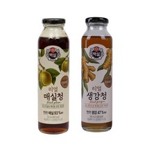 CJ백설매실청310ml+생강청310ml