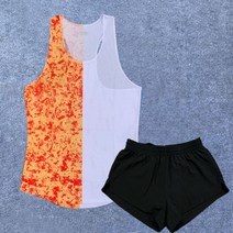 헬스나시 스포츠 싱글렛 마라톤 트레이닝복 민소매 러닝 조끼