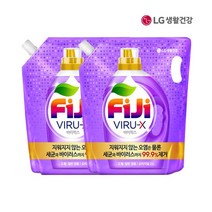 피지 바이럭스 리필 액체세제 일반/드럼 겸용 오리지널 2L, 2개, 2L x 2개