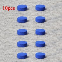 9 10 11 12 13mm 당구 풀 큐 팁 M 경도 당구 스누커 큐 ​​스틱 팁 당구 큐 액세서리 블루, 11MM 10PCS