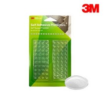 3M 범폰 SJ5302 투명 원형 블리스터팩 80개입, 1개