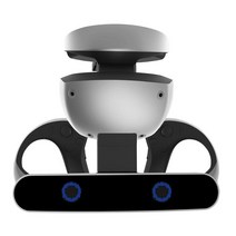 PSVR2 터치 컨트롤러 PS 충전 스테이션 VR 헤드셋 스탠드 포함 고속 도크 게임 스토리지 액세서리, 한개옵션1, 한개옵션0