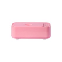 초음파 안경 귀금속 세척기 고주파 진동 클리너 울트라 소닉 클리너 400ML s 배스 클리닝 머신 쥬얼리 안경, 02 pink