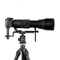 미니 망원경 망원 렌즈 거치대 단망경 삼각대 거치대, 화이트 TH01+맨프로토 250MM