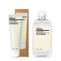 [천삼백케이] [쏘두위] 비건 오일풀링 시그니처 세트(치약 1개+가글280ml 1개), 단품