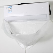 원룸 벽걸이 에어컨 셀프 청소 커버 비닐 냄새제거 필터 도구 용품 청소 원룸 벽걸이 에어컨 필터 제거, 단품