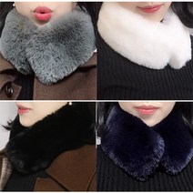 양면자석 풍성한 퍼머플러