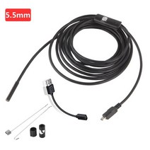 하수구내시경 내시경카메라 배관 누수탐지기 방수 5.5mm usb 내시경 카메라 내시경, 빨간색, 10m