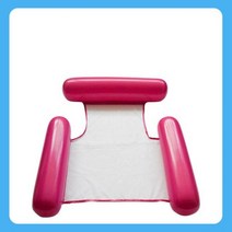 여름 풍선 접이식 플로팅 행 수영장 물 해먹 에어 매트리스 침대 해변 라운지 의자 PVC, 후크시아 A