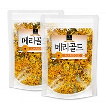퓨어영 메리골드 꽃차 마리골드 금잔화 금송화 100g, 2개, 2개