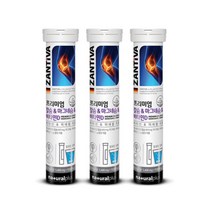 ZANTIVA 독일발포형칼슘&마그네슘&비타민D(독일발포) 15정x3통, 45정, 5400mg