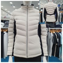 디즈니골프 여성용 FW 우븐배색 다운점퍼 DM3LJB008BG