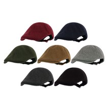 팸드님 구스 울 헌팅캡 남녀공용 가을 겨울 무지 도리구찌 모자 7colors