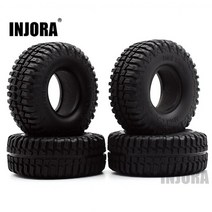 RC카타이어 4개 100mm 1.9 고무 타이어휠 타이어 1:10 rc rock crawler scx10 90046 90047 axi03007 tamiya cc01 d90, 4pcs 도끼3020