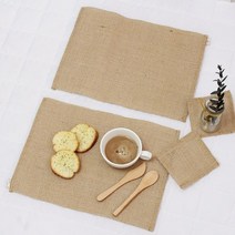 릴리패브릭 [재입고] 러너 웨딩 홈인테리어)오버록 처리된 황마 레이스-25CM 원단 천 C11