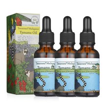 [주문폭주 23년 4월제조 신규]트리앤씨 마다가스카르 유기농 타마누오일 오리지널 30ml 3개+ 타마누오일 마스크팩 2매, 1