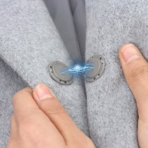 자석 똑딱이 마그네틱 단추 가방 부자재 펠트 합단추 홀가시단추 의류 가디건 DIY 블랙