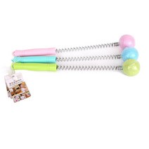 PM 골프공안마기 어깨안마기 목안마기 차량안마기 손마사지기 휴대용안마기 핸드 안마기, 핑크