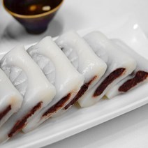 (나눔) 백 앙금절편 1kg +1kg 48~56개입 굳지않는떡 어르신 선물 직접 끓여 만든 통 팥앙금