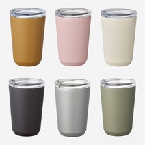 킨토 투고 텀블러 리유저블 보온보냉 360ml 6색상, 실버