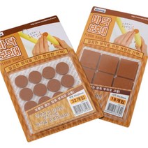의자 가구 소음방지 마루보호 패드 에바사각소-32P, 사각소32P