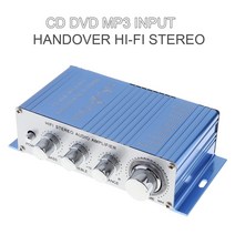 dsp앰프 포칼 차량용 앰프 믹서 증폭기 Kentiger 2 채널 12v cd dvd mp3 입력 하이파이 스테레오 오디오베이스 카 스피커 앰프 서브 우퍼 rms 20w +