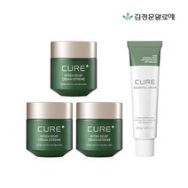 [김정문알로에] () 큐어 익스트림 크림 50g X 3 + 큐어 에센셜 크림 50ml, 상세 설명 참조