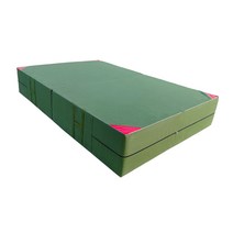 착지 매트 바닥 스폰지 두꺼운 접이식 높이뛰지 체조, 접힌길이2m폭1m두께10cm50밀도