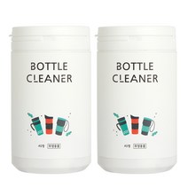 살림소 보틀클리너 발포 세정제 텀블러 클리너(40정), 350g, 2개