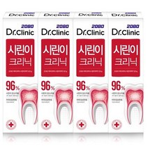 2080 닥터크리닉 시린이치약, 100g, 8개