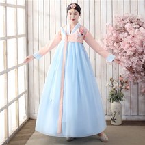 세계전통의상 전통한국고대여사혼례한복 조선민족의상 댄스공연출복고장
