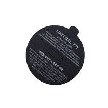 DIY캔들뚜껑(캔들덮개.캔들리드)-뚜껑만.유리컵별도, 9온즈종이덮개-10매