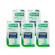 GUM 일회용 치간칫솔 소프트픽 오리지날 50개 x 5팩, 5개