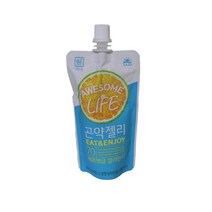 원하프곤약젤리100g/사조-깔라만시, 단품, 단품