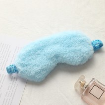 수면 안대 마스크 소프트 아이 마스크 귀여운 아이 커버 낮잠 아이 커버 남여공용 꿀잠 약국, 푸른
