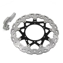 320MM 오토바이 플로팅 브레이크 디스크 브래킷 YAMAHA WR 125 250 250F YZ250 WR400F YZ400F WR426F YZ426F WR450F YZ450F, Set A