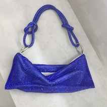 Coosilo 매듭 손잡이 라인 석 저녁 클러치 백 디자이너 숄더 크리스탈 다이아몬드 파티 웨딩 지갑 토트 핸드백 핑크