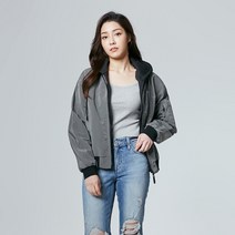 BUCKAROO 커플 아이템!! 버커루 봄 가을 20% 남여공용 후드 레이어드 점퍼