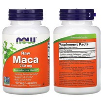 1+1 나우푸드 마카 750mg 베지 캡슐 90정