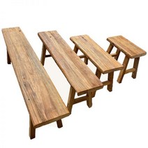 고재상판 우드슬랩상판 고기집식탁 통나무식탁 빈티지, 조립식_50x26x45 | .